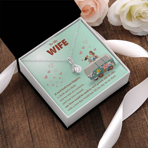 By My Side Wife Necklace Alluring Beauty Necklace