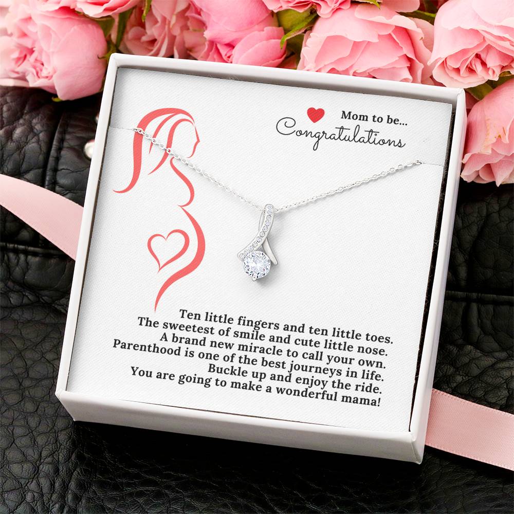 Mom To Be Necklace Alluring Beauty Necklace