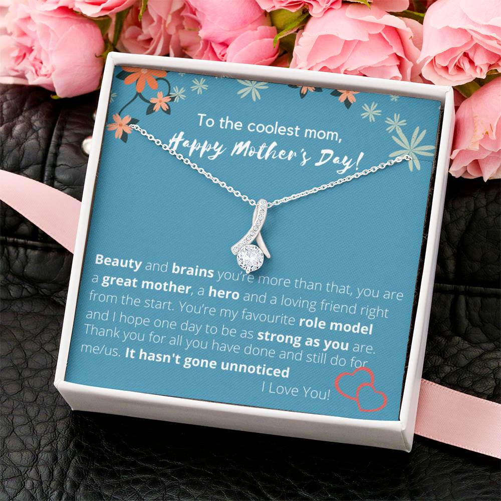 Beauty And Brains You’Re More Than That Alluring Beauty Necklace