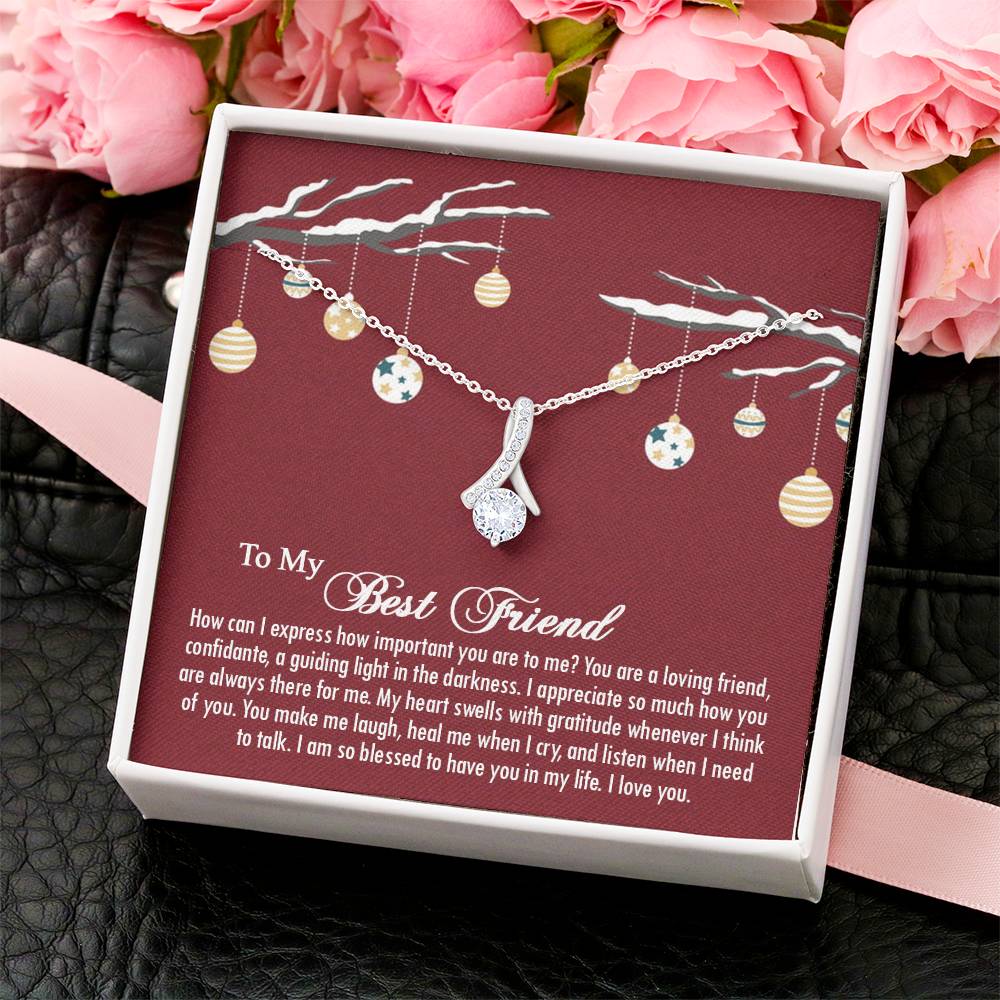 Best Friend Gift Jewelry Friend - Necklace Alluring Beauty Necklace