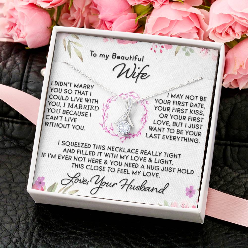 To My Beautiful Wife 3 Alluring Beauty Necklace