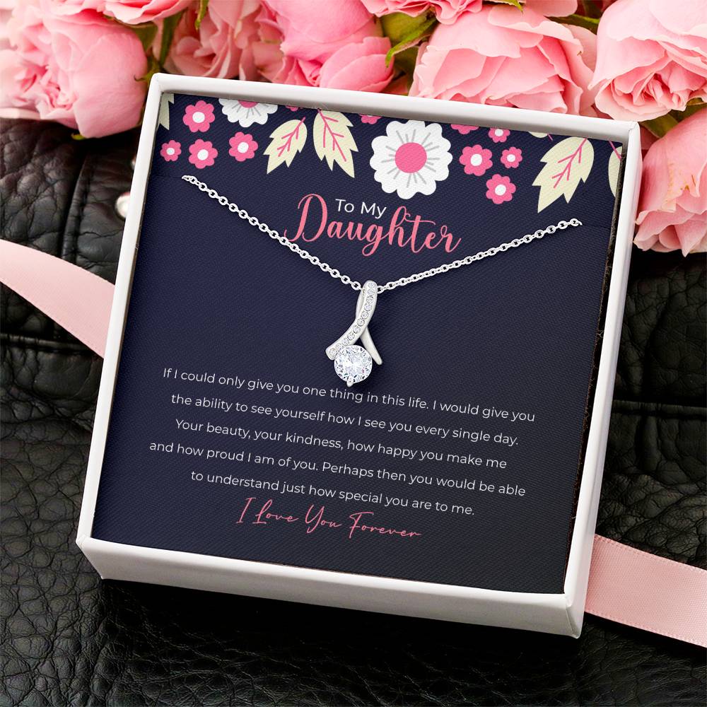 Moonkite Presents - To My Daughter Alluring Necklace Mp026 Alluring Beauty Necklace