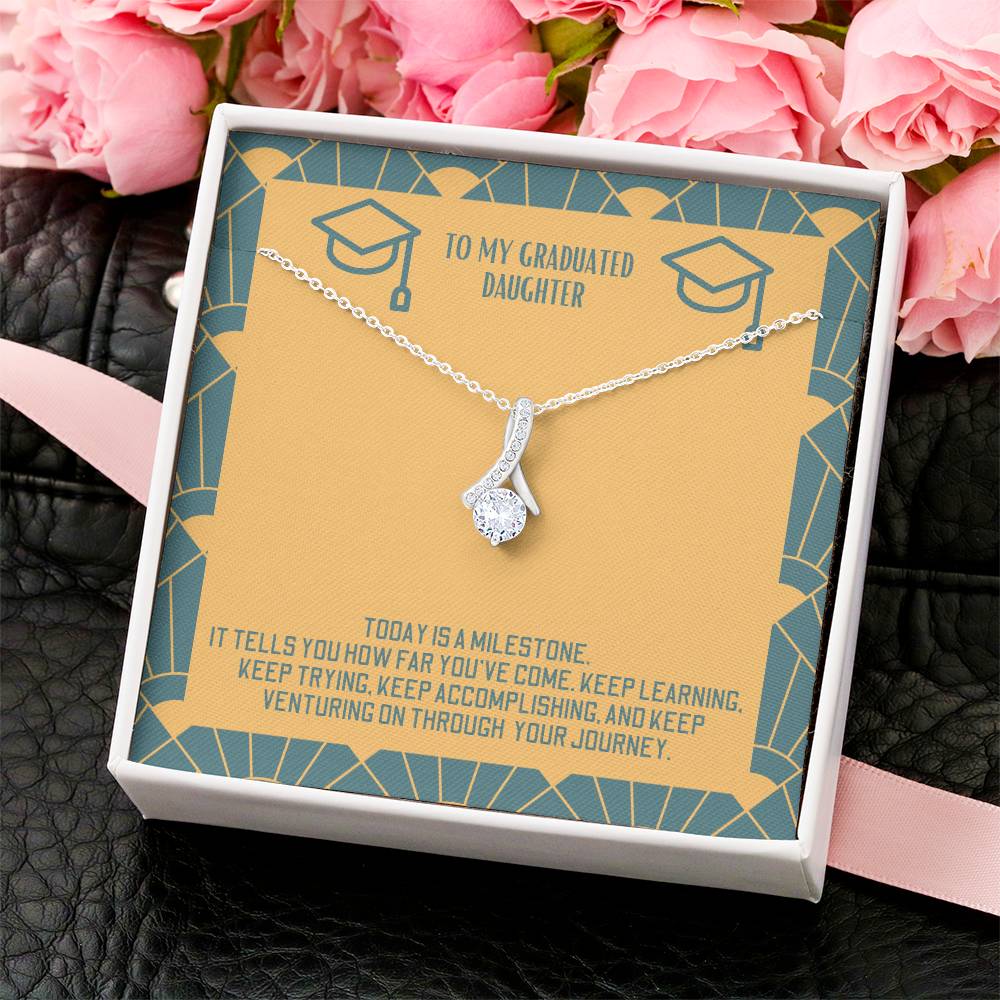 Alluring Beauty To Daughter - Today Is The Milestone Alluring Beauty Necklace