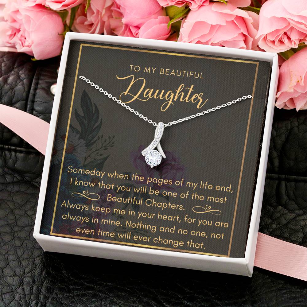 To My Daughter Alluring Beauty Necklace 6 Alluring Beauty Necklace