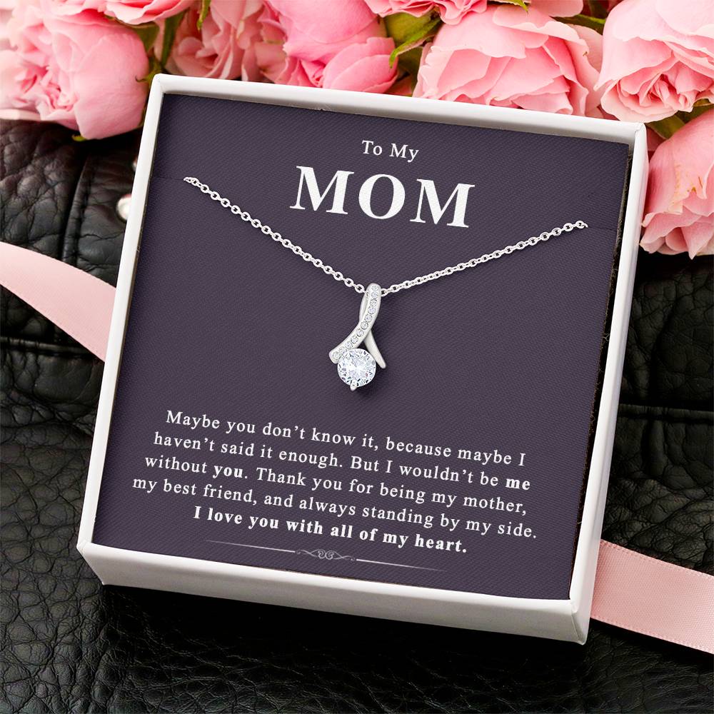 To My Mom - Alluring Necklace - Perfect Gift For Mothers Day 1 Alluring Beauty Necklace