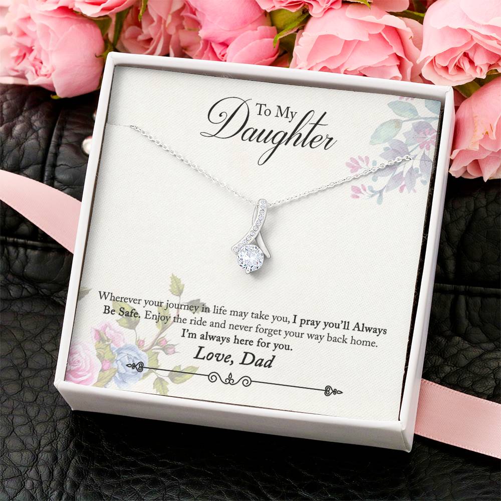 To My Daughter Alluring Beauty Necklace 4 Alluring Beauty Necklace