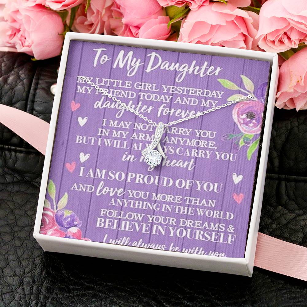 Best Daughter Ever Alluring Beauty Necklace
