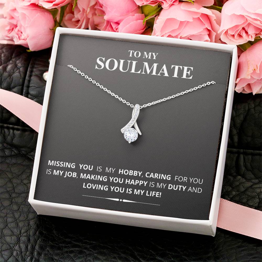 Alluring Beauty Necklace To My Soulmate Alluring Beauty Necklace