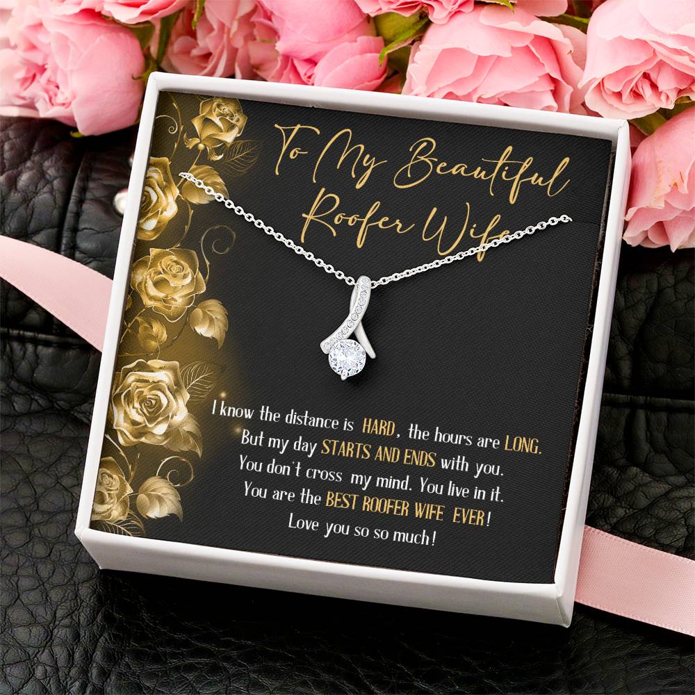Roofer Wife Alluring Beauty Necklace