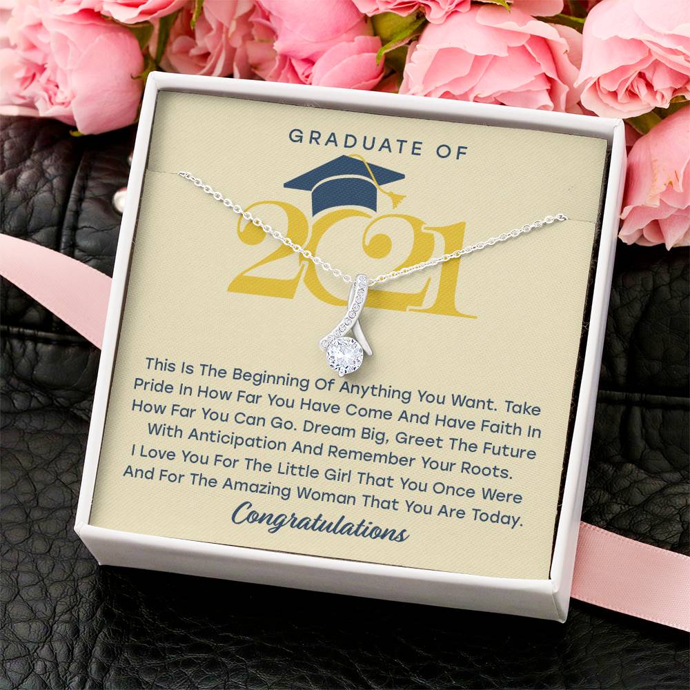Graduate Of 2021 – Amazing Woman – Alluring Beauty Alluring Beauty Necklace