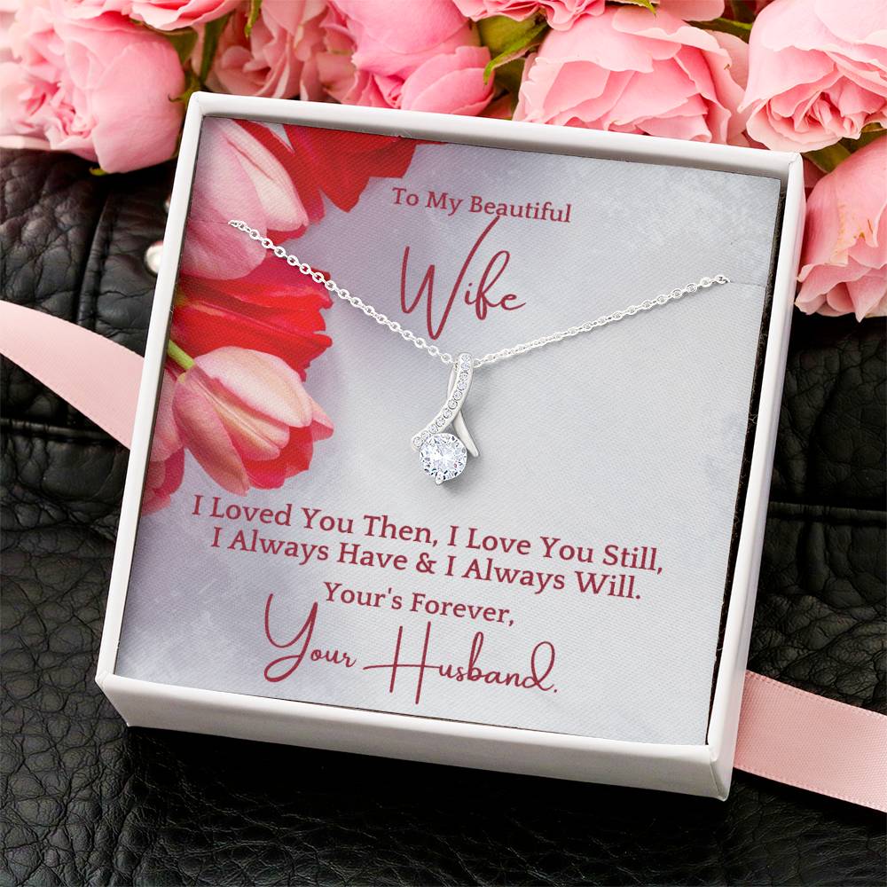 The Perfect Gift For Your Wife. Alluring Beauty Necklace
