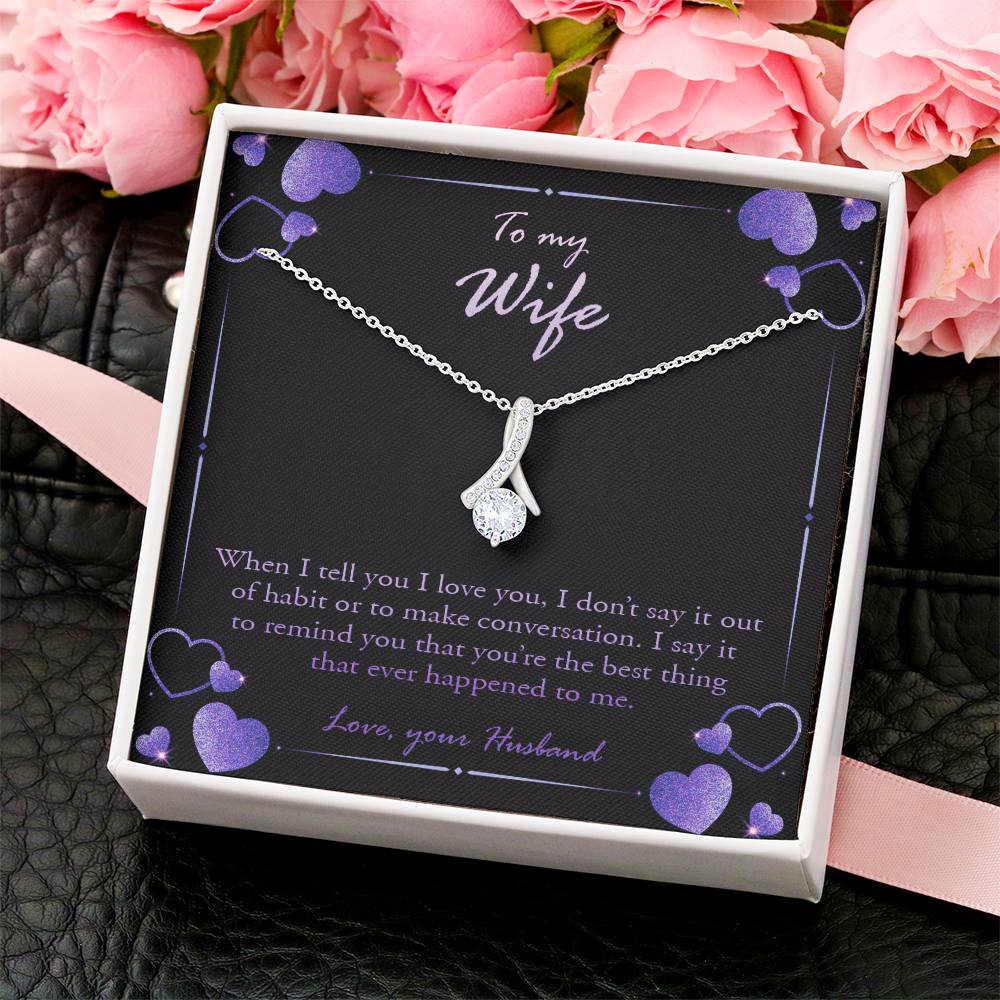 Alluring Beauty Necklace - When I Tell You Alluring Beauty Necklace