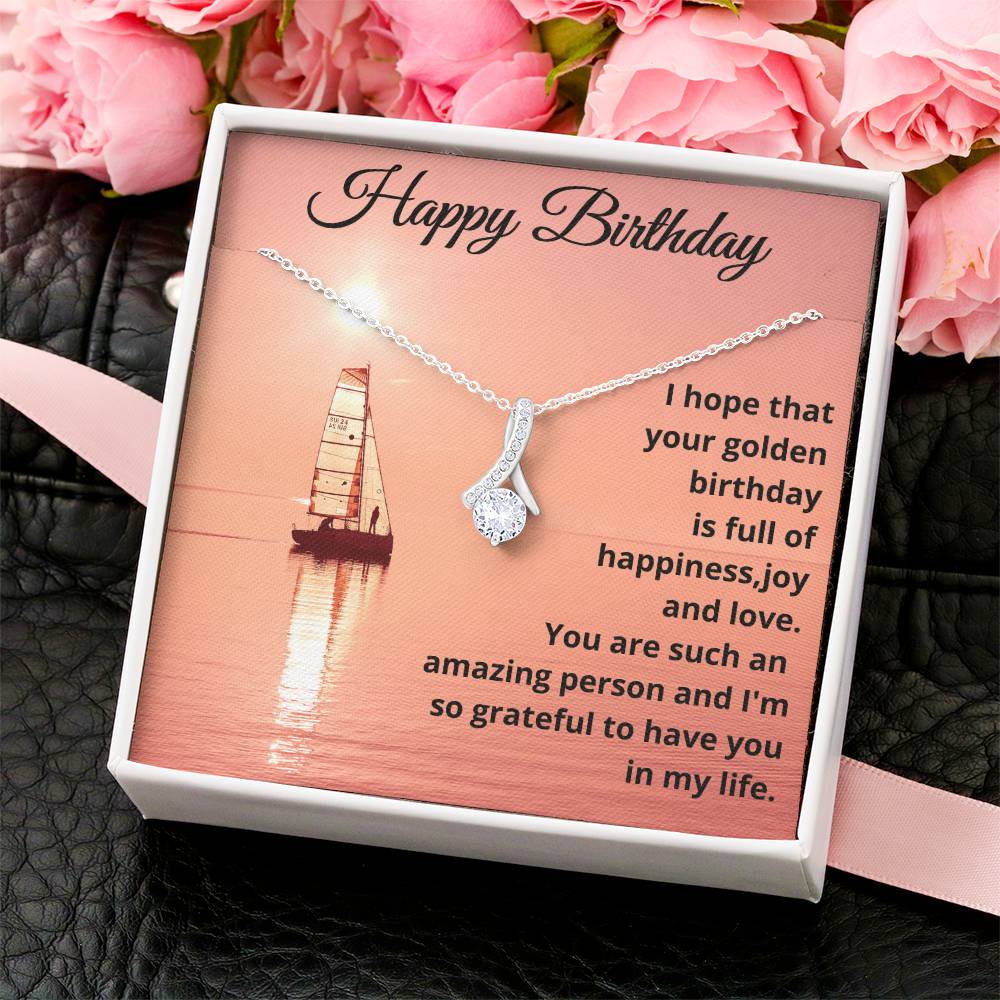 Best Birthday Gifts For Golden Birthday Alluring Beauty Necklace