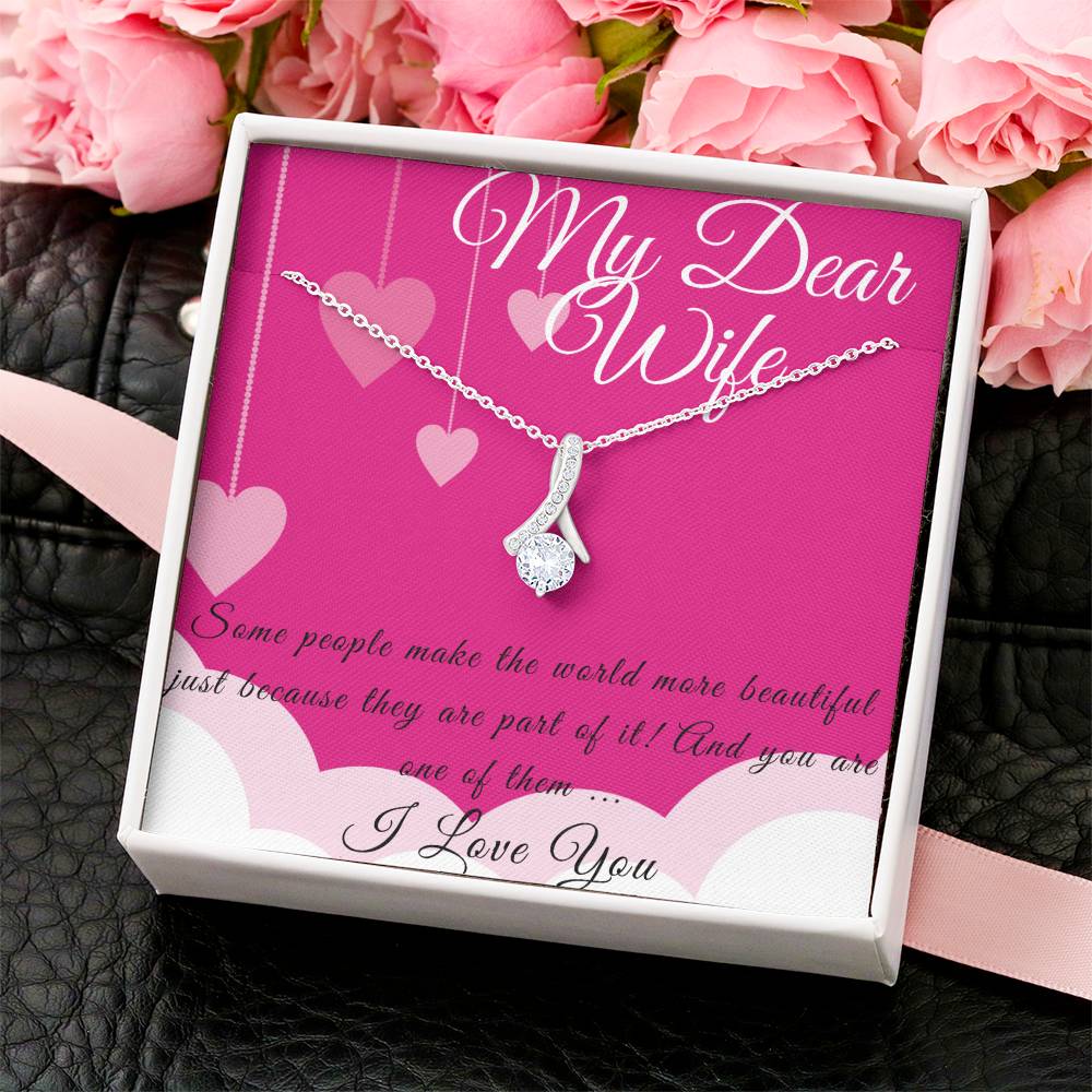 Beautiful Sparkly Pendant 3 Alluring Beauty Necklace