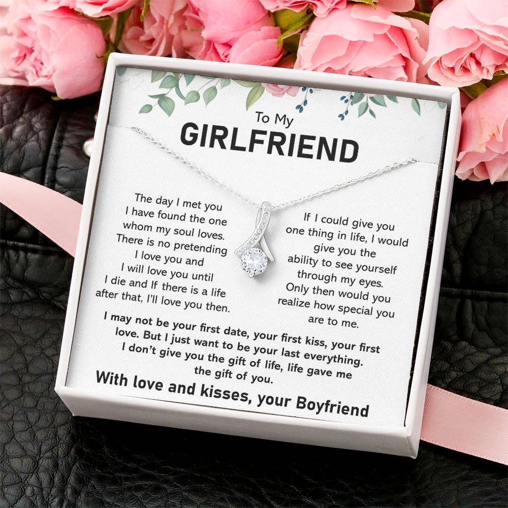 To My Wife - I Want To Be Your Last Everything - Necklace Alluring Beauty Necklace