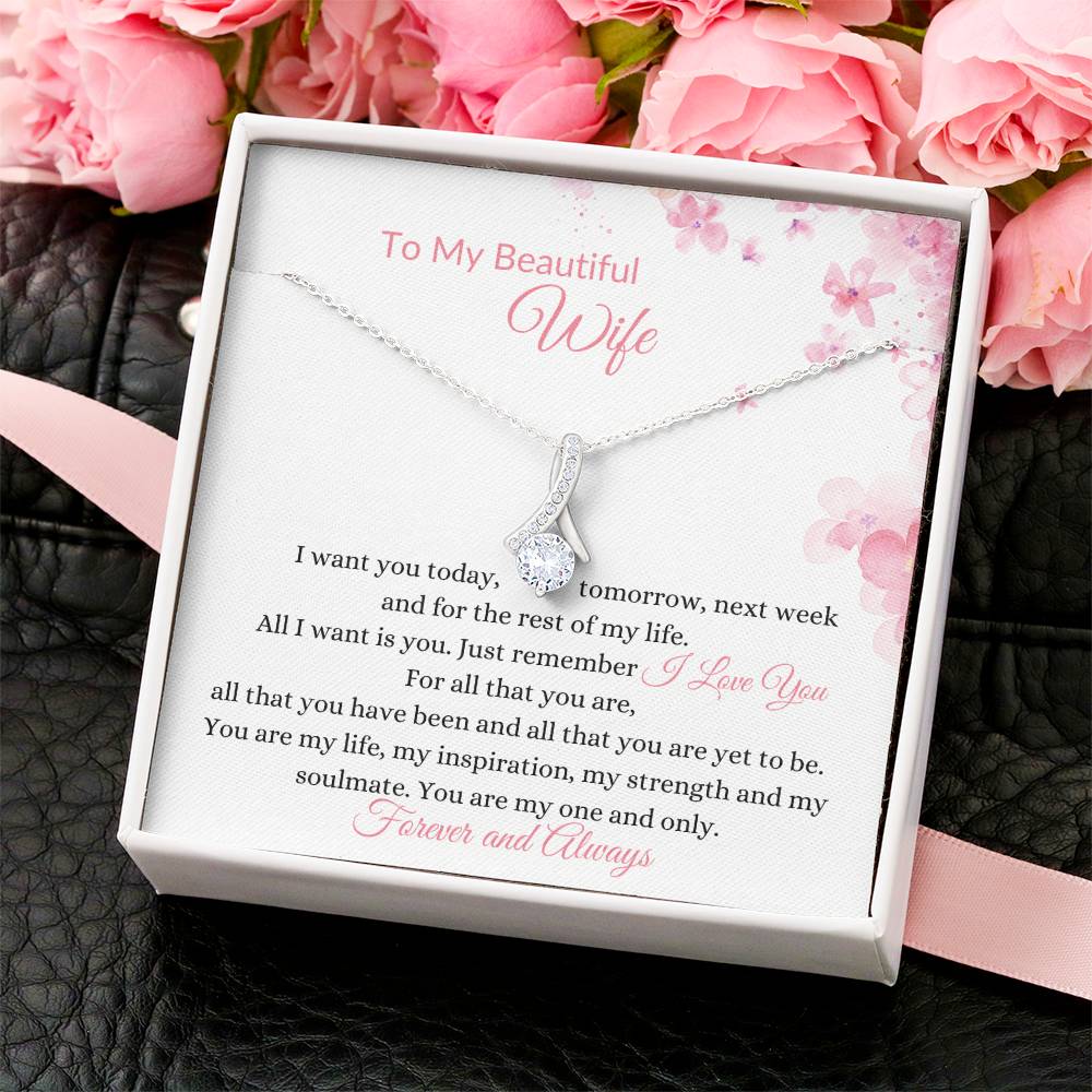 To My Beautiful Wife 6 Alluring Beauty Necklace
