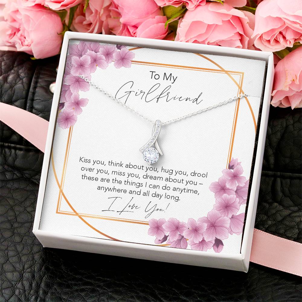 All About Beauty Necklace To My Girlfriend Necklace For Girlfriend Girlfriend Jewelry Girlfriend Gift Anniversary Gift For Girlfriend Alluring Beauty Necklace