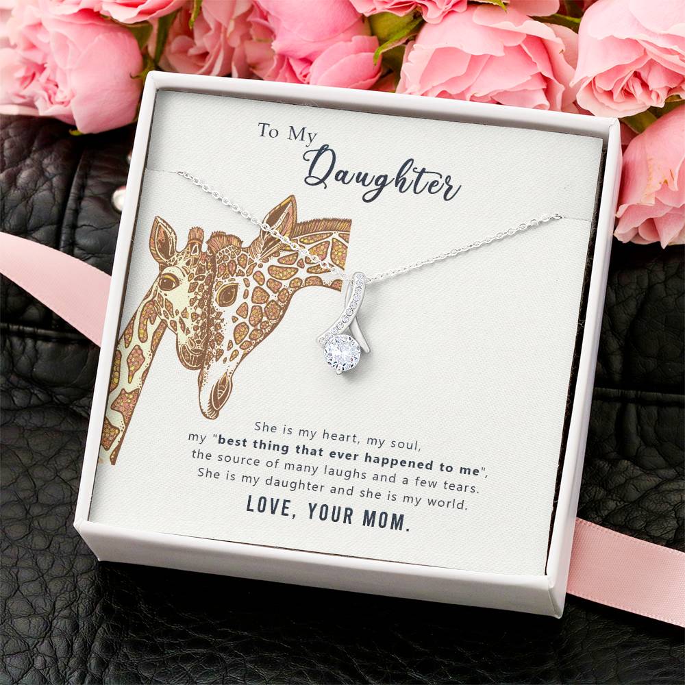 Beautiful Sparkly Pendant Alluring Beauty Necklace