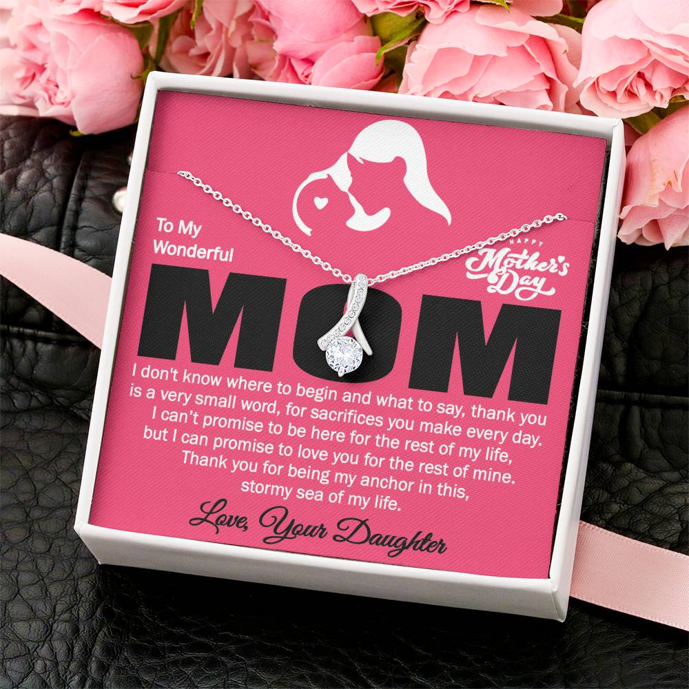 Best Wonderful Gift For Moms Alluring Beauty Necklace