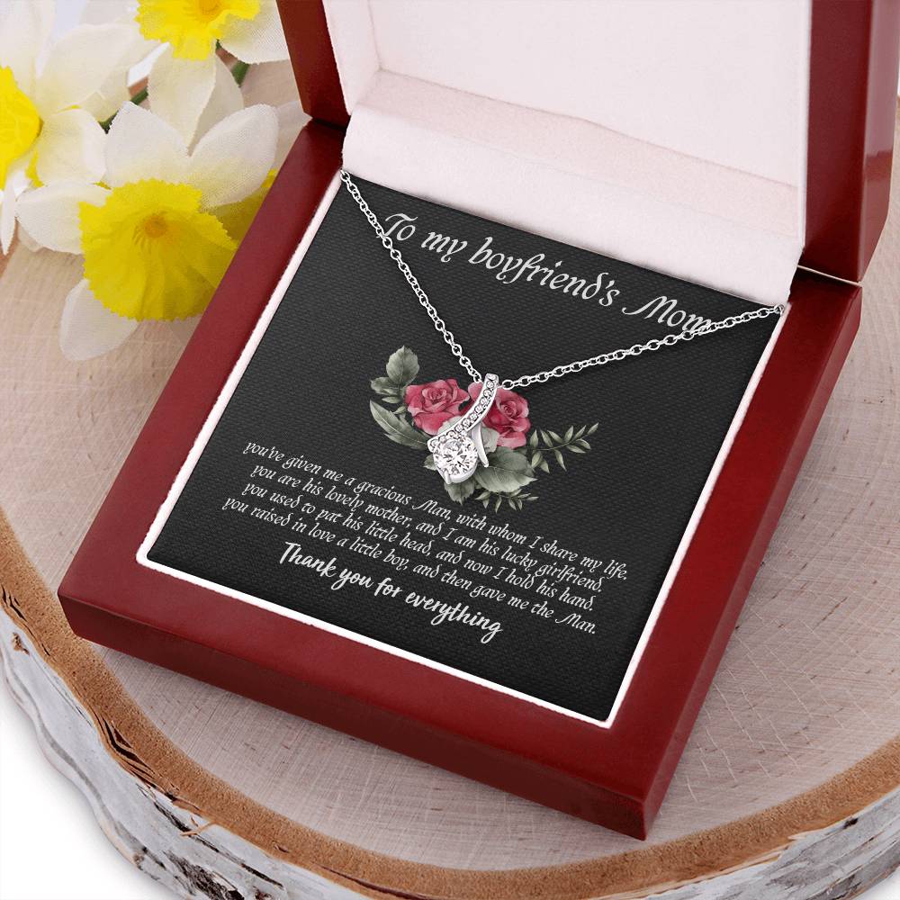 To My Boyfriend's Mom Alluring Beauty Necklace