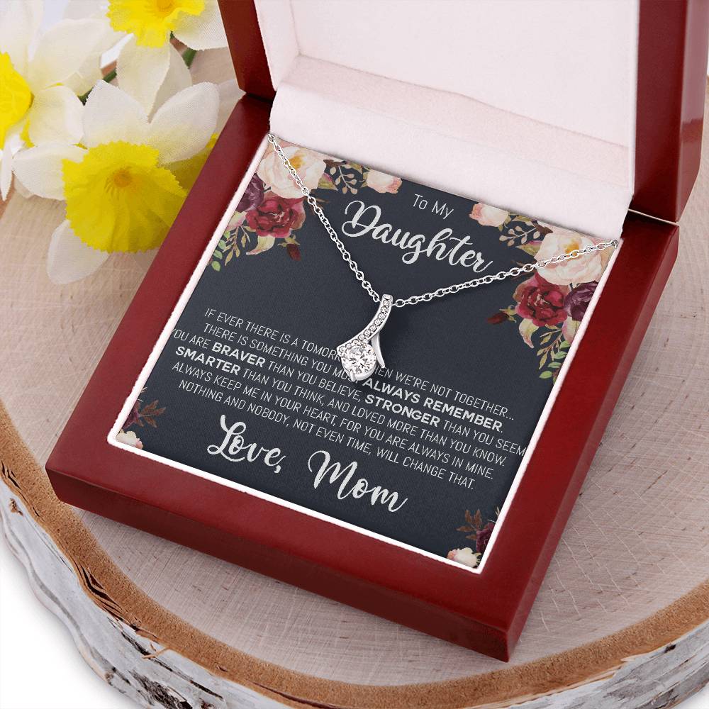 Alluring Beauty Necklace Gift For Daughter From Mom Daughter Mother Necklace Daughter Gift From Mom To My Daughter Daughters Birthday Alluring Beauty Necklace