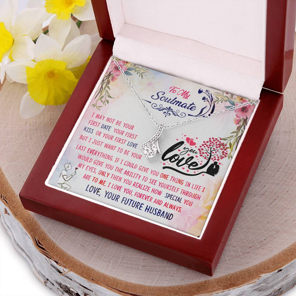 Sentimental Gift For Future Wife Alluring Beauty Necklace