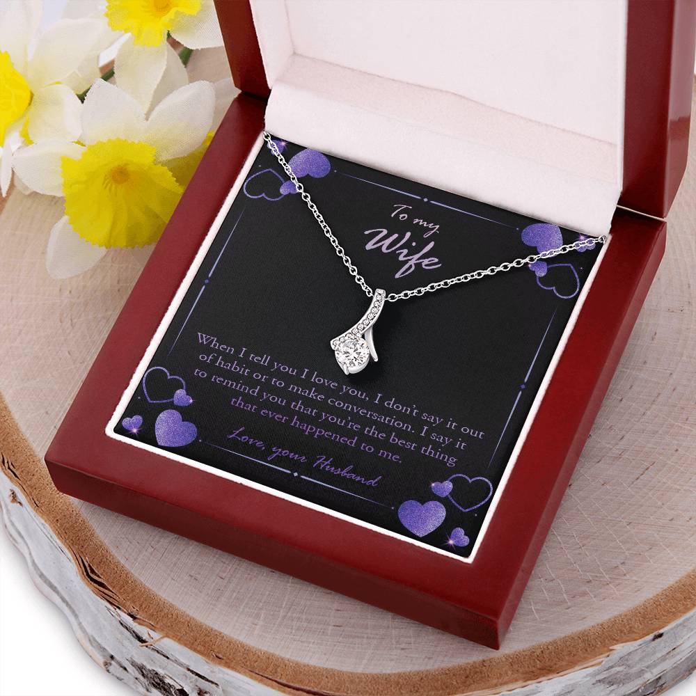 Alluring Beauty Necklace - When I Tell You Alluring Beauty Necklace