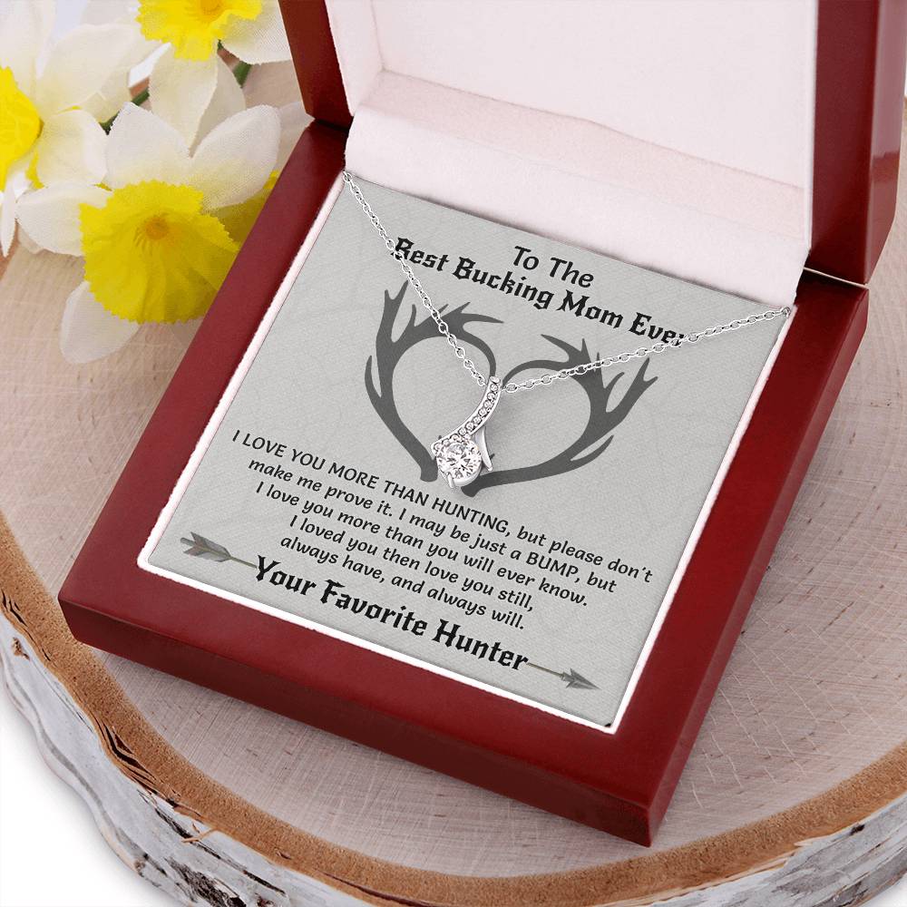 Best Bucking Mom Ever - Necklace Alluring Beauty Necklace