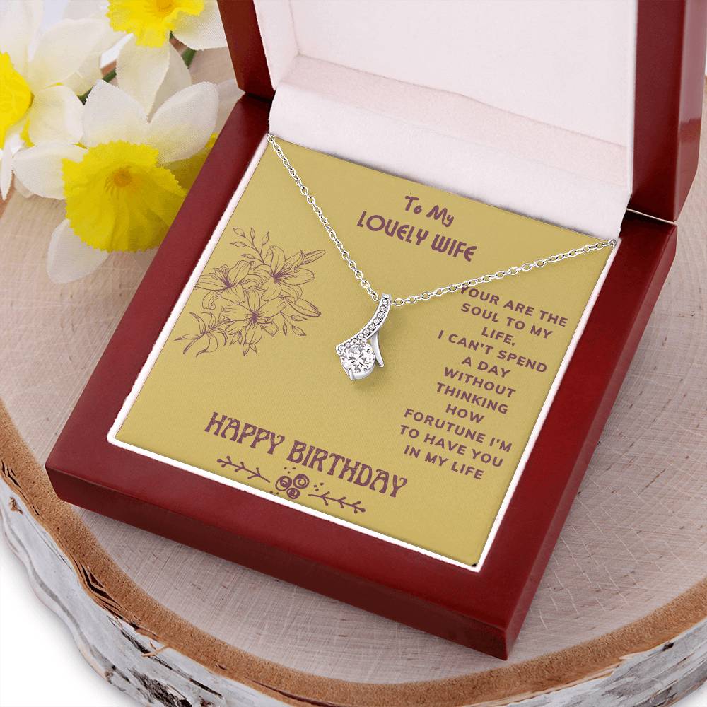 Alluring Birthday Gift Necklace For Wife Alluring Beauty Necklace