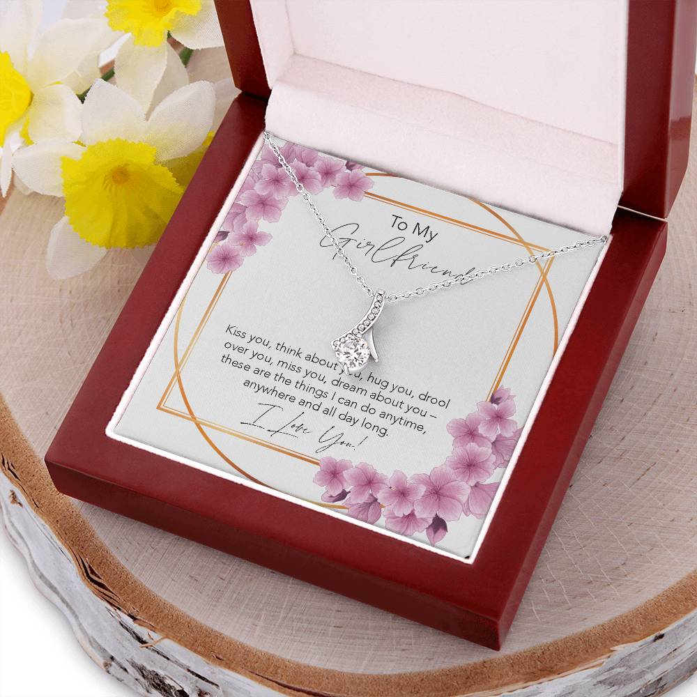 All About Beauty Necklace To My Girlfriend Necklace For Girlfriend Girlfriend Jewelry Girlfriend Gift Anniversary Gift For Girlfriend Alluring Beauty Necklace