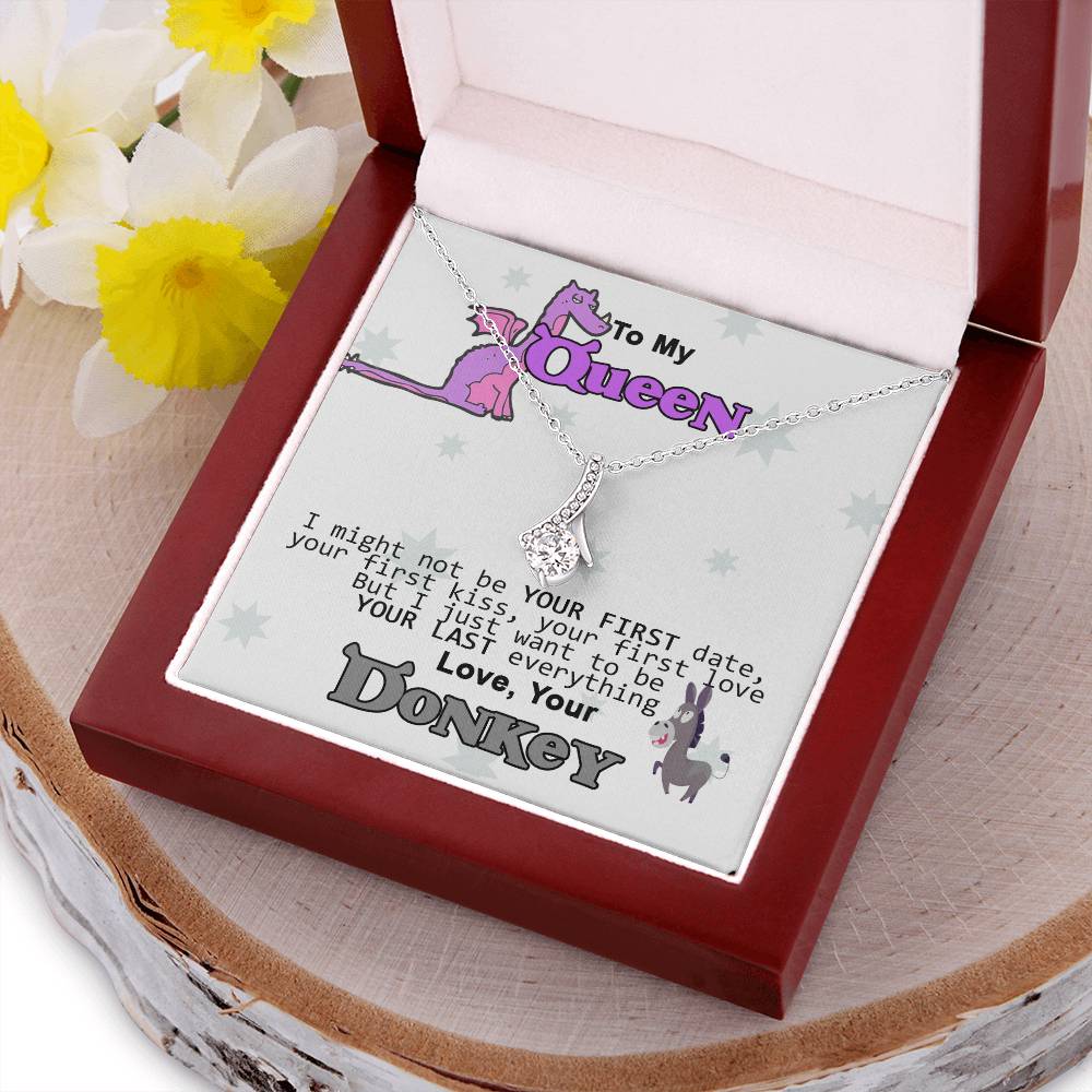 To My Queen - Love Your Donkey - Alluring Beauty Necklace Alluring Beauty Necklace