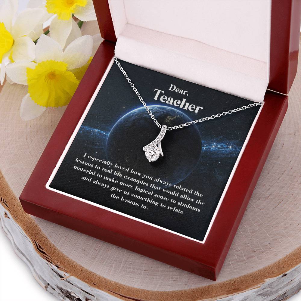 Alluring Necklace For My Realistic Teacher Alluring Beauty Necklace