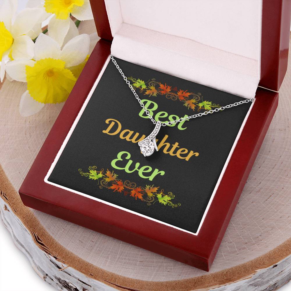 Best Daughter Ever 1 Alluring Beauty Necklace
