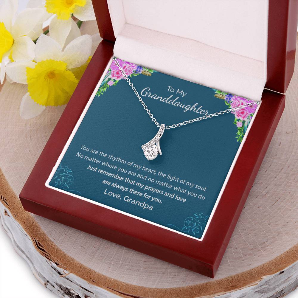 Best Gift For Granddaughter. Birthday Gift. Christmas Gift. Alluring Beauty Necklace