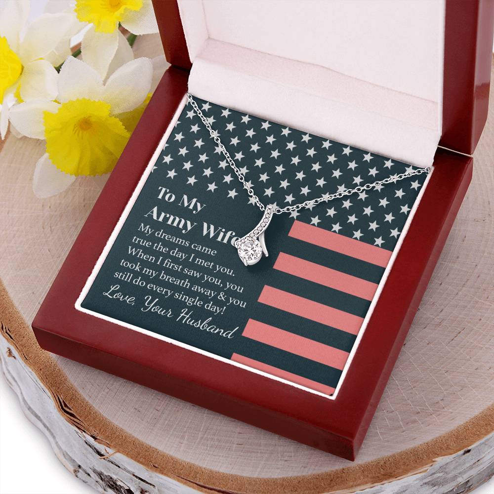 Army Wife Dream Come True Alluring Beauty Necklace