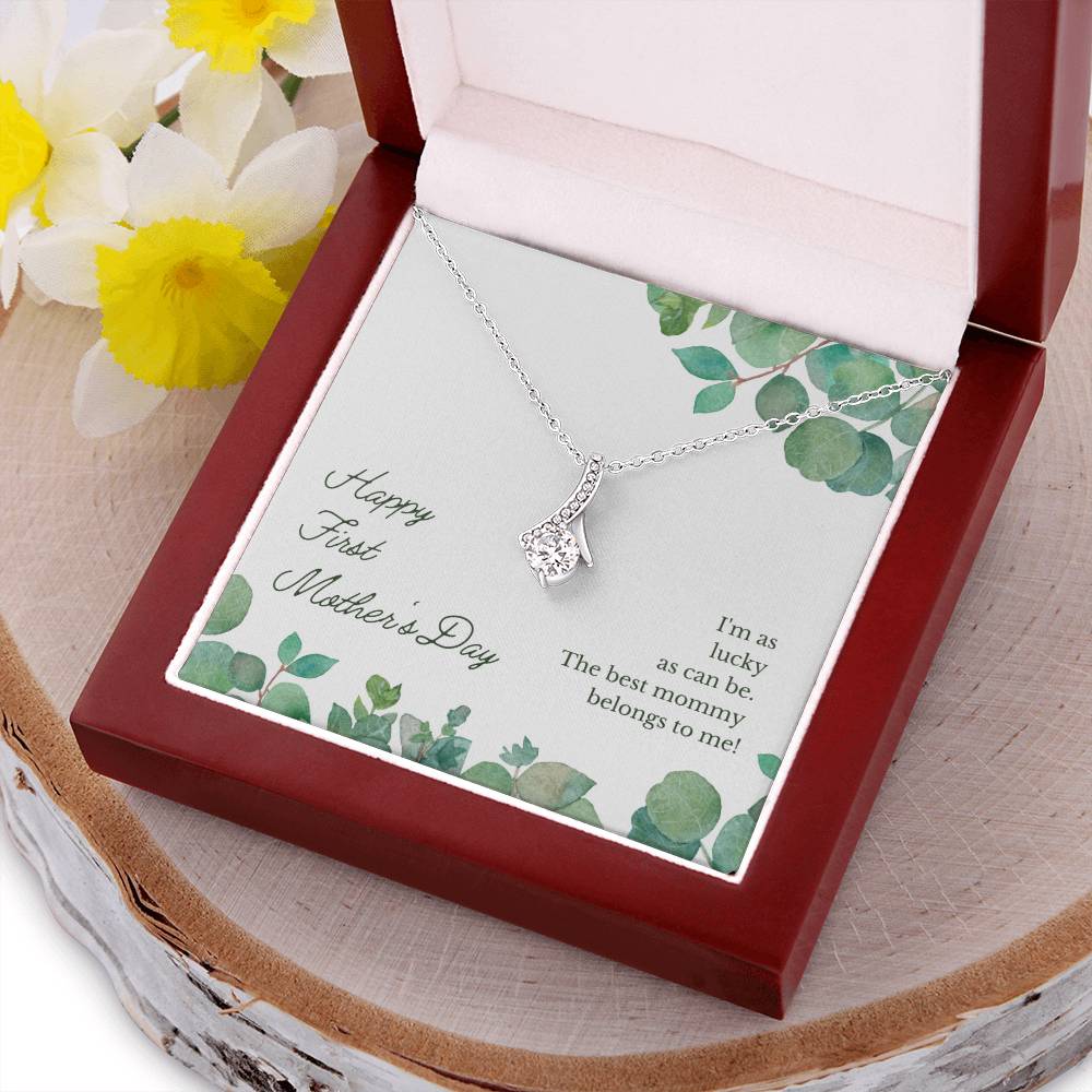 Premium Alluring Necklace Customize Gift For Your Loving Mom Alluring Beauty Necklace