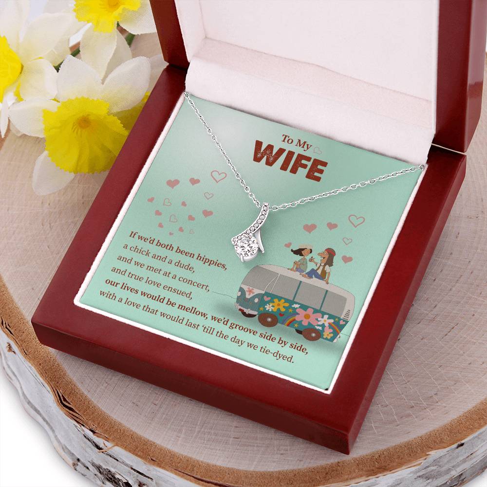 By My Side Wife Necklace Alluring Beauty Necklace