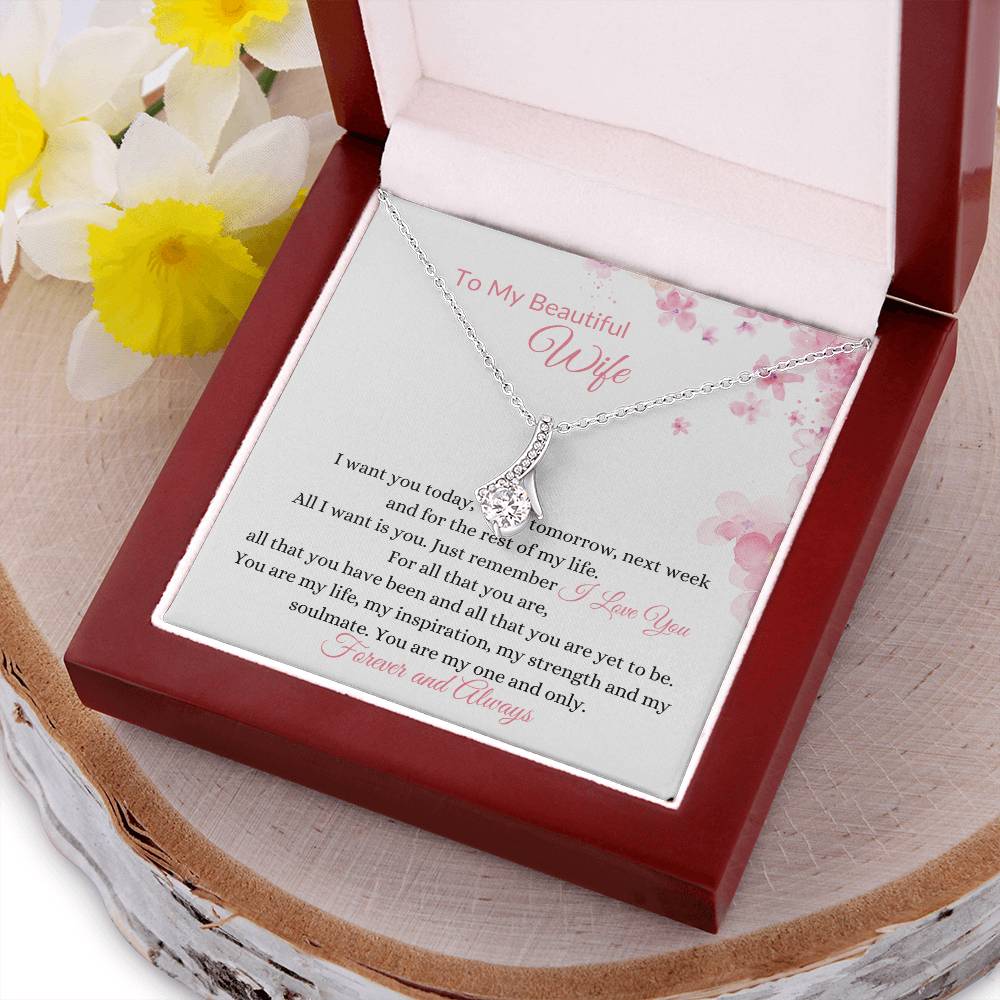 To My Beautiful Wife 6 Alluring Beauty Necklace