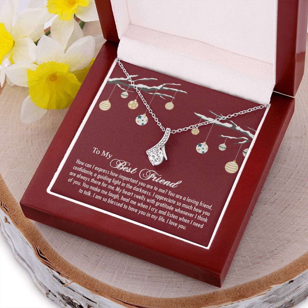 Best Friend Gift Jewelry Friend - Necklace Alluring Beauty Necklace