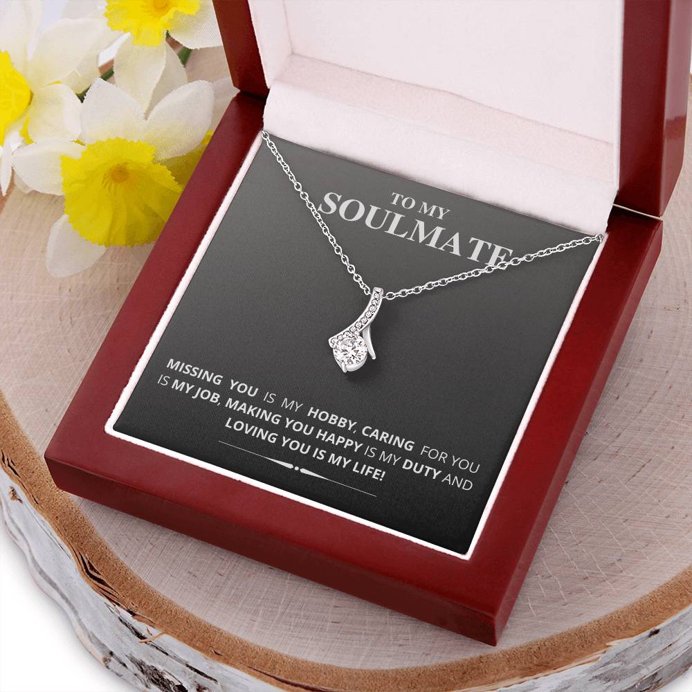 Alluring Beauty Necklace To My Soulmate Alluring Beauty Necklace