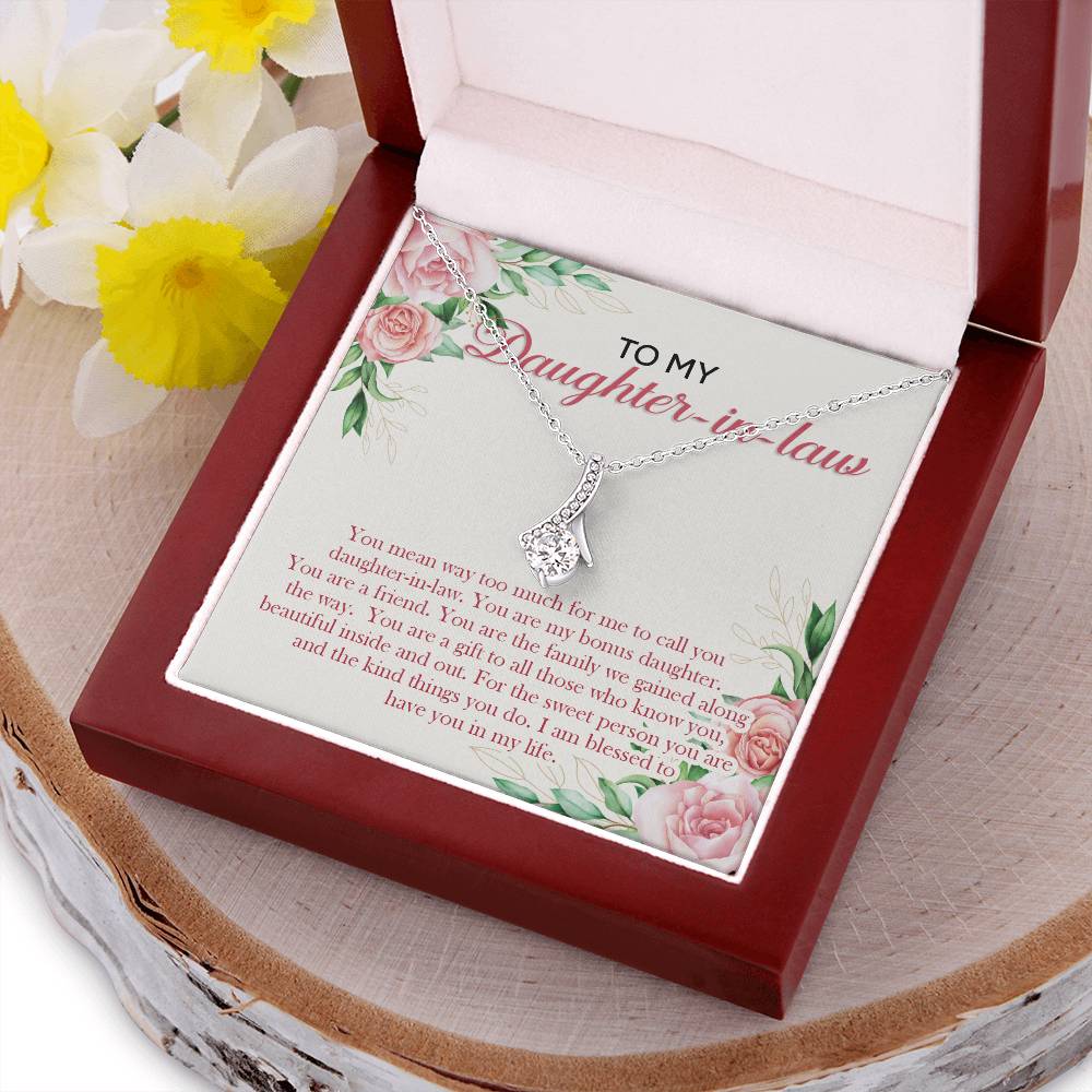 Alluring Beauty Necklace For Daughter-In-Law Alluring Beauty Necklace