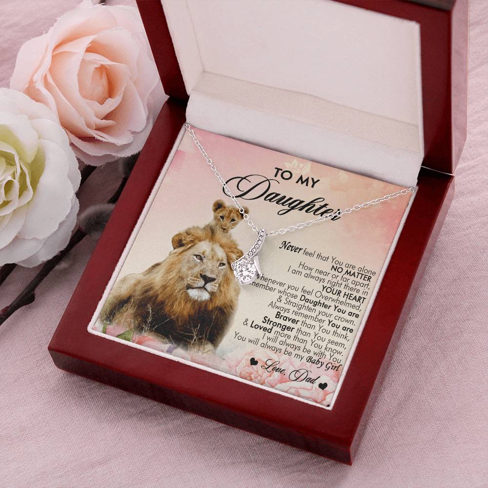 To My Daughter Alluring Beauty Necklace 10 Alluring Beauty Necklace