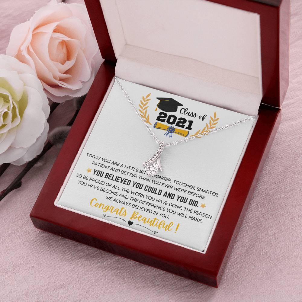 Best Graduation Gift For Your Daughter! Alluring Beauty Necklace