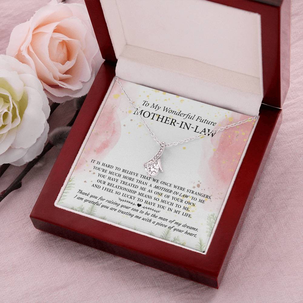 Gift For Future Mother-In-Law - It Is Hard To Believe - Alluring Alluring Beauty Necklace