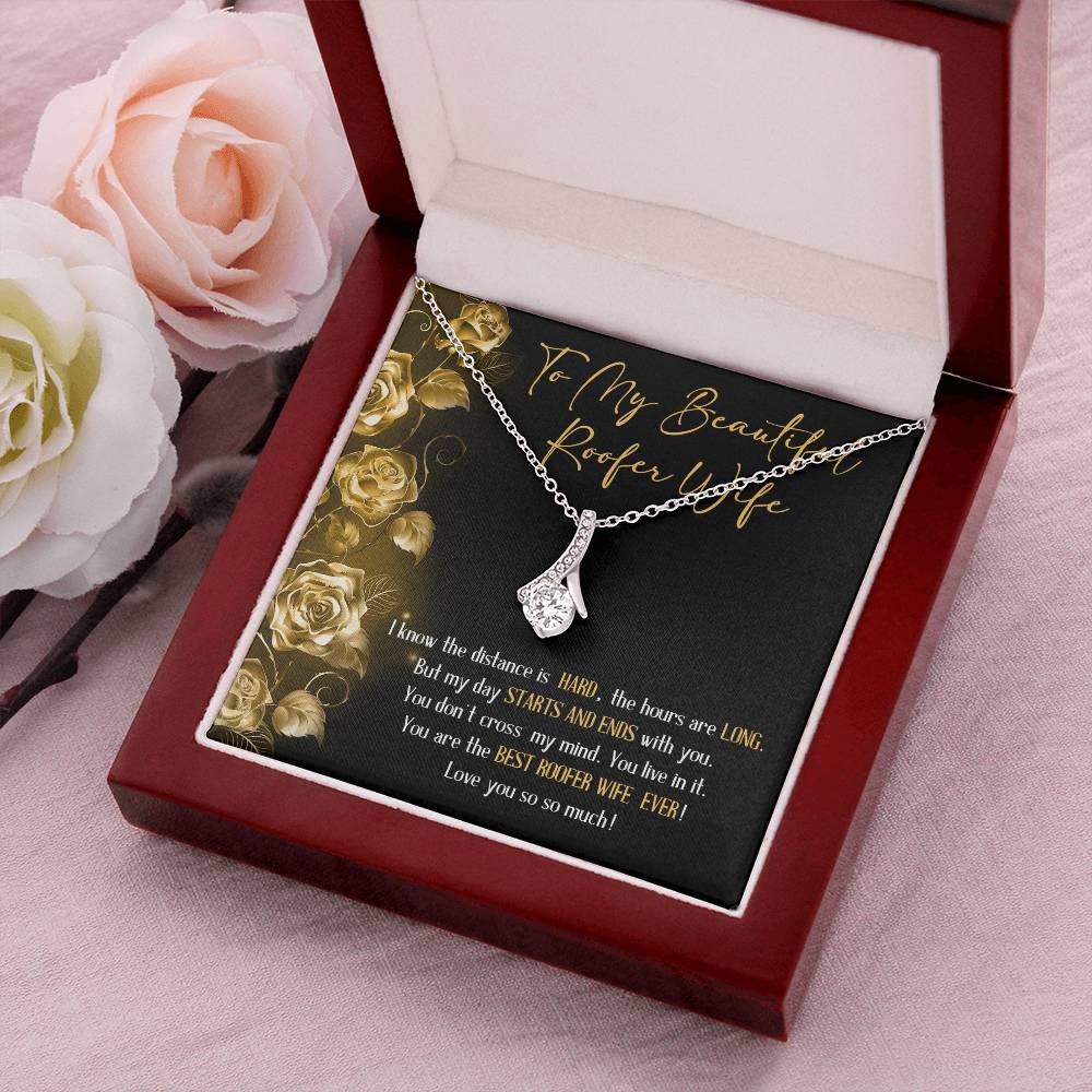 Roofer Wife Alluring Beauty Necklace