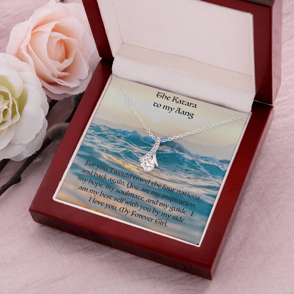 Atla Love For Wife Or Girlfriend- Perfect Gift For Atla Fans Alluring Beauty Necklace