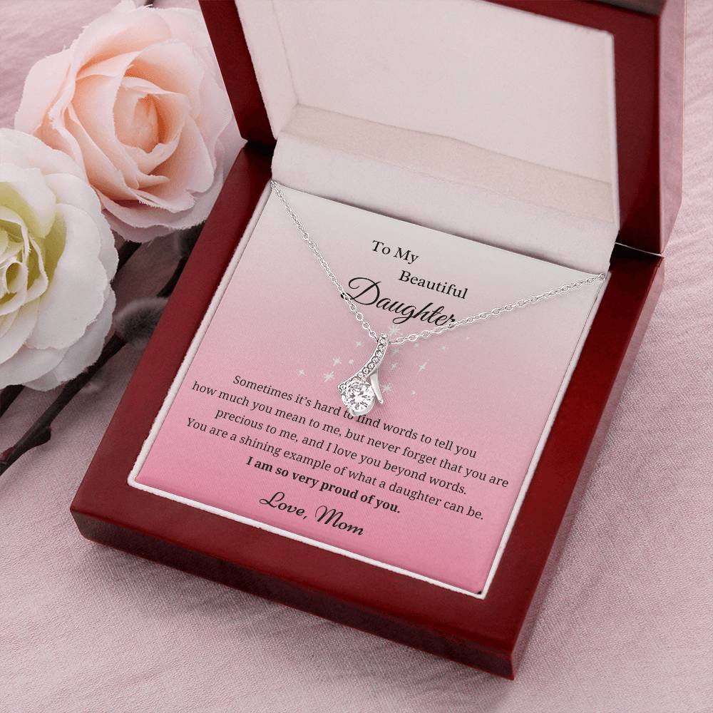 Best Seller - Proud Of You - Christmas Gift For Daughter - Necklace Alluring Beauty Necklace