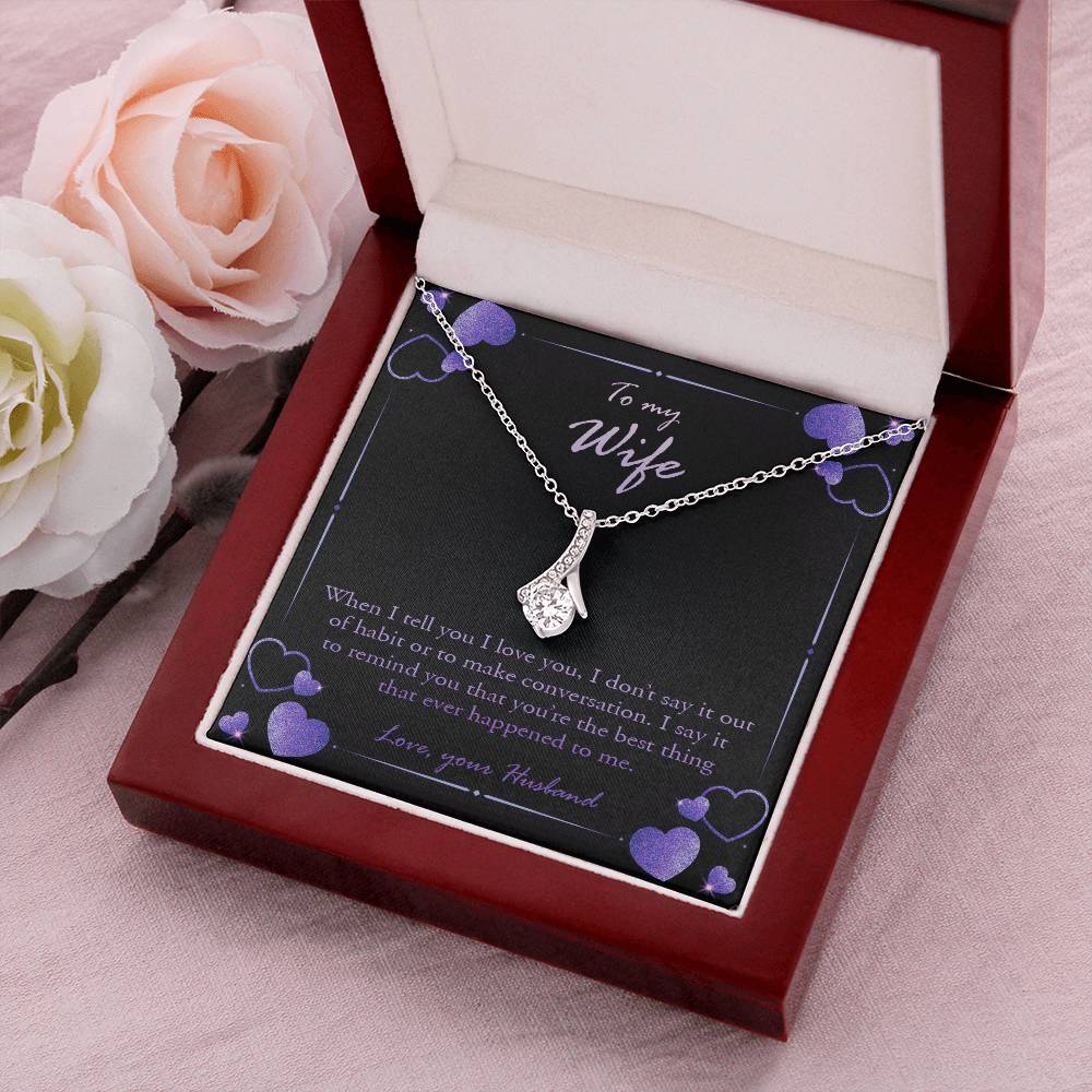 Alluring Beauty Necklace - When I Tell You Alluring Beauty Necklace