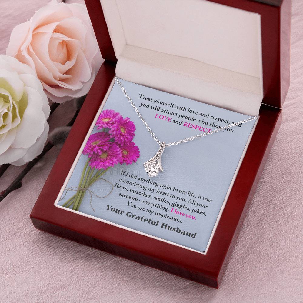 Romantic Wife Gift To My Wife Necklace For Anniversary Gift Last Minute Wife Christmas Gifts For Wife Gifts To Wife Necklace For My Wife Alluring Beauty Necklace
