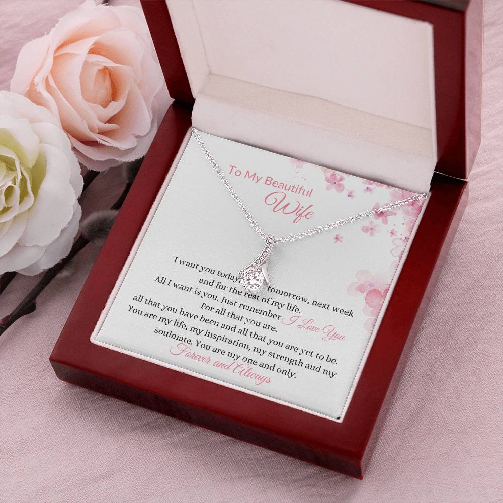 To My Beautiful Wife 6 Alluring Beauty Necklace